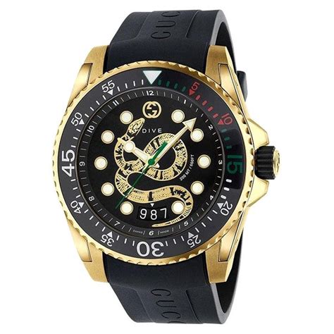 gucci dive watch snake